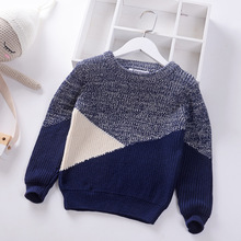 Suéteres gruesos para niños, para niños grandes Jersey de algodón, Tops de ropa de otoño e invierno 2024 - compra barato