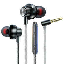 Auriculares internos estéreo con cable, Auriculares deportivos con reducción de ruido y micrófono para Xiaomi, Huawei, eh * 2024 - compra barato