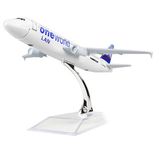 Chile LAN Airlines Oneworld Alliance A320 16cm model airplane child Birthday gift plane models toys Christmas gift 2024 - buy cheap