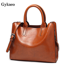 Gykaeo Leather Handbags Big Women Bag High Quality Casual Female Bags Trunk Tote Spanish Brand Shoulder Bag Ladies Large Bolsos 2024 - buy cheap