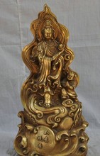 YM-estatua de latón chino para niños, estatua de Buda kwan-yin GuanYin Bodhisattva de 16 pulgadas, 321 2024 - compra barato