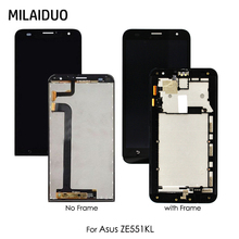 Pantalla LCD para Asus ZenFone 2 Laser ZE551KL Z00TD Sensor cristal MONTAJE DE digitalizador con pantalla táctil reemplazo negro No/con marco 2024 - compra barato