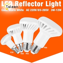 Lámpara de diodo E14 E27 bombilla LED para lámpara SMD 5730 R50 5W 7W, foco de luz LED CA 220V 110V, foco ampolla para decoración del hogar, ahorro de energía 2024 - compra barato