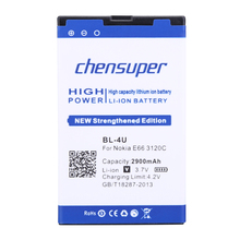 chensuper 2900mAh BL-4U / BL 4U Battery for Nokia E66 Battery 3120C/6212C 8900 6600S E75 5730XM 5330XM 8800SA 8800CA Phones 2024 - buy cheap