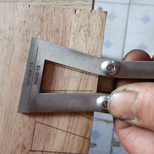 Plantilla de guía de marcador de cola de milano de acero inoxidable, herramienta de medición de trabajo de madera, calibrador de carpintería 2024 - compra barato