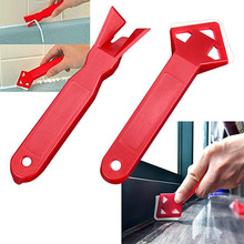 2pcs/set Mini Handmade Tools Door and window glass sealant shovel glue applicator angle scraper remove residual glue scraper 2024 - buy cheap