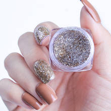 1pcs Nail Glitter Powder Dust Gold Silver 3D Mini Round Rhombus Flakes Holo Pigment Sparkles Manicure Nail Art Decoration JIGS 2024 - buy cheap