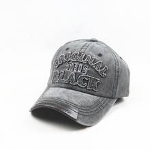 Hot retro baseball cap fitted cap snapback hat for men women gorras casual casquette Letter embroidery black cap Hip hop caps 2024 - buy cheap