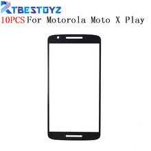 RTBESTOYZ 10PCS/Lot Front Outer Lens Glass Screen For Motorola Moto X Play X3 XT1561 XT1562 XT1563 2024 - buy cheap