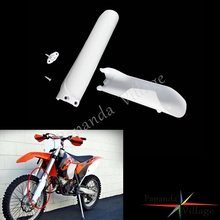 Horquilla de Motocross blanca para bicicleta de cross, protección de seguridad para SX, SXF, XC, XC-F, TC, 125, 250, 125, 250i, 250 FE, 300, 250, 16-18 2024 - compra barato