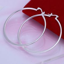 Earrings sterling-silver-jewelry Earrings Silver Trendy Jewelry Earrings Rounds Jewelry Wholesale Free Shipping askg LE043 2024 - buy cheap