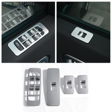 ABS хромированный автомобильный переключатель на окно, кнопка переключения, рамка, обшивка для Land Rover Discovery Sport 2015-2018, автомобильные аксессуары 2024 - купить недорого