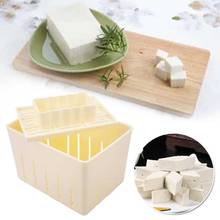 1 Set Tofu Box DIY Making Tofu Mold Kitchen Cooking Tools Milky White Plastic Creative Environmental Health 2024 - buy cheap