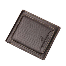 baellerry New Brand Men's Leather Wallet Short Designer Male Purse For Man Removable Credit Card Holders 2024 - buy cheap