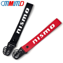 Автомобильный Брелок-лента для ключей для Nissan Nismo Almera Tiida X Trail Note Juke Teana 350Z 370Z GTR брелок аксессуары для стайлинга 2024 - купить недорого
