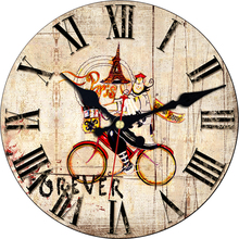 MEISTAR Moda Relógios de Parede Figura de Palhaço Projeto Silencioso Durável Cozinha Escritório Sala Arte Decorativa Parede Relógios Presente 2024 - compre barato