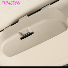 2018 new car sun visor glasses box sunglasses case storage box holder for Nissan Teana X-Trail Qashqai Livina Sylphy Tiida Sunny 2024 - buy cheap