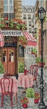 Needlework,DIY Cross Stitch,Sets For Embroidery kits,14CT,City street corner 2024 - buy cheap