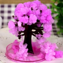 2019 100PCS Japanese Artificial Magic Sakura Paper Trees Magical Christmas Growing Tree Desktop Cherry Blossom Science Kids Toys 2024 - buy cheap