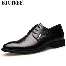 Обувь из крокодиловой кожи; мужская деловая обувь в итальянском стиле; мужские оксфорды; коричневые модельные элегантные туфли; Мужская классическая обувь; zapatos de hombre 2024 - купить недорого