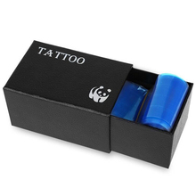 100 Uds. Máquina médica de plástico azul tatuaje Clip cordón fundas bolsas 2024 - compra barato