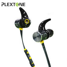 Plextone BX343 Bluetooth Headphone IPX5 Waterproof  Earbuds With Mic Neckband Sport Wireless Earphone For Mobile Phone Headset 2024 - buy cheap