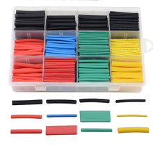 530 pcs/lot Wire Cable Sleeve Heat Shrink Tubing Insulation Shrinkable Tube Assortment Electronic Polyolefin Ratio 2:1 Wrap Wire 2024 - buy cheap