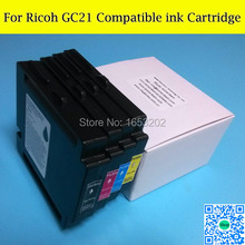 40 шт./лот Refil полный сублимационный чернильный картридж для Ricoh GC21 для Ricoh GX5050N/3050SFN/3050N/3000SFN/2050N GX300 GX500 GX700 2024 - купить недорого