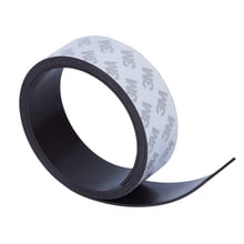 High Quality 30*1.5mm 1 Meter self Adhesive Flexible Magnetic Strip 3M Rubber Magnetic Tape width 30mm thickness 1.5mm 30x1.5mm 2024 - buy cheap