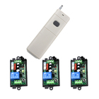 Sistema de interruptor sem fio ac110v 220 v 1ch, controle remoto com 3 receptor, 1 chave de longa distância, 315mhz/433mhz, sku: 5214 2026 - compre barato Sistema de interruptor sem fio ac110v 220 v 1ch, controle remoto com 3 receptor, 1 chave de longa distância, 315mhz/433mhz, sku: 5214 2026 - compre barato
