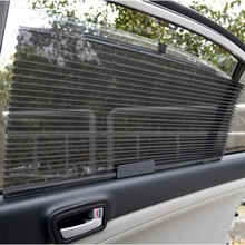 Cortina para janela lateral retrátil de automóvel, para caminhão, proteção contra o sol, sombra cega 2024 - compre barato