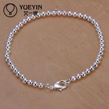 Luxury Fashion Brand New Design of Silver Plated Female Charm Cubic Zircon Crystal Pearl Jewelry Bead Bracelet 2024 - buy cheap