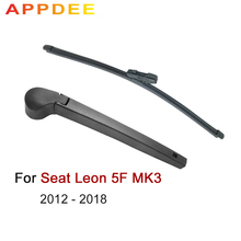 APPDEE Wiper Rear Wiper Blade & Arm Set Kit For Seat Leon 5F MK3 Hatchback 2012 - 2018 2017 Windshield Windscreen Rear Window 2024 - buy cheap