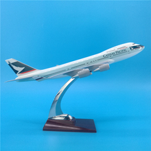 32CM Boeing B747 Hongkong CATHAY PACIFIC Airlines airway airplane model toys diecast aircraft plastic alloy plane gifts for kids 2024 - buy cheap