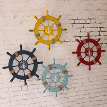 New Hot Nautical Beach Wooden Boat Ship Steering Wheel Home Wall Party Cafe Decorations for Gifts Wall Hangings 2024 - buy cheap