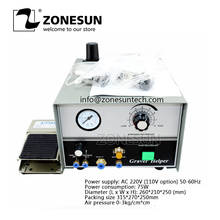ZONESUN Pneumatic Engraving Machine Double Ended Graver max Graver Tool Jewelry Engraver 2024 - buy cheap