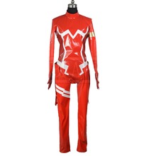 2018 Zero Two Darling in the Franxx 02 Combat Suit Cosplay Costume Custom Made 2024 - buy cheap