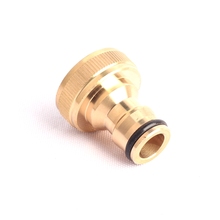12pcs 3/4 Inch Female Thread Quick Connector Nipple Adapter Brass Fitting Green Thumb Copper Connector 2024 - buy cheap