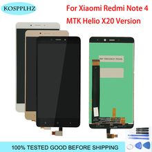 2018 New For Xiaomi Redmi Note4 LCD Display Touch Screen Replacement For Xiaomi Redmi Note 4 MTK Helio X20 Phone Parts +TOOLS 2024 - buy cheap