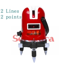 Professional 2 lines 2 points 360 Rotary Cross Laser Line Leveling Self Leveling Precision Laser Level Kit With Tripod 2024 - buy cheap