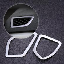 2Pcs Silver Chrome Car Interior Air Conditioning Vent Outlet Trim Cover for BMW 3 4 Series GT F30 F32 F34 2013-2017 2024 - buy cheap