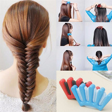 1 unidad nueva Wonder Sponge Hair Braider Twist Styling Braid Tool Clip DIY 2024 - compra barato