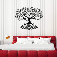Vinyl Wall Decal Celtic Tree Knot Ornament Leaves Room Art Decoration Stickers Mural Home Decor Bedroom Decoraiton Home X07 2024 - buy cheap