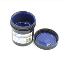 New PCB UV photosensitive inks Blue PCB UV curable solder resist ink solder mask UV ink Free Shipping 2024 - buy cheap