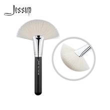 Jessup-brocha de polvo para Maquillaje facial, herramienta cosmética de belleza, gran abanico suave, colorete, resalte 090 2024 - compra barato