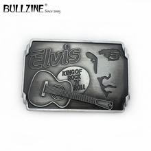 Bullzine wholesale zinc alloy Guitar music belt buckle retro cowboy jeans gift belt buckle FP-02525-1 for 4cm width belt 2024 - buy cheap