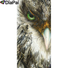Pintura de diamante DIAPAI 5D DIY 100% taladro cuadrado/redondo completo "Animal eagle" bordado de diamantes punto de cruz decoración 3D A25567 2024 - compra barato