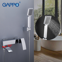 GAPPO Wall Mounted Bathtub Faucet With Handheld Shower Hot Cold Water Mixer Tap Bath Shower Faucet Tap Robinet Baignoire 2024 - buy cheap