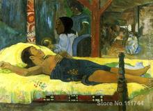 Christi Geburt des Gottessohnes Paul Gauguin pintados à Mão famosas pinturas a óleo reprodução da lona de Alta qualidade 2024 - compre barato