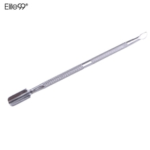 Elite99 Stainless Steel Cuticle Nail Pusher Spoon Remover Manicure Pedicure Care 1pcs 2024 - buy cheap